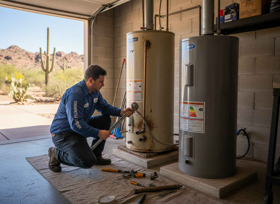 water heater repair in Red Mountain